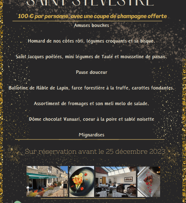 Menu de la Saint Sylvestre